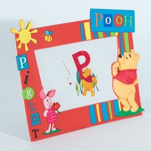 Winnie the Pooh and Piglet 4x6 Photo frame